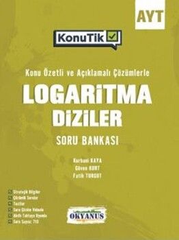 Okyanus Yayınları AYT KonuTik Logaritma Diziler Soru Bankası