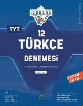  Okyanus Yayınları TYT Türkçe Iceberg 12 Deneme