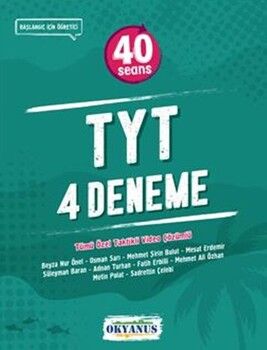 Okyanus Yayınları TYT 40 Seans 4 lü Deneme