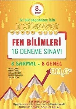 Omage Yayınları 8. Sınıf Fen Bilimleri Gold 16 Deneme