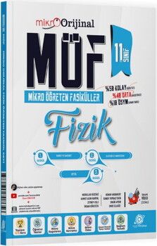 Orijinal Mikro 11. Sınıf Fizik MÖF Mikro Öğreten Fasikül Set