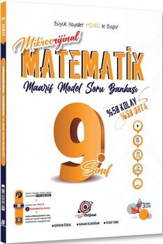 Orijinal Mikro 9. Sınıf Matematik Maarif Model Soru Bankası