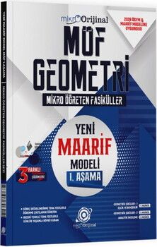 Orijinal Mikro Geometri Maarif Model 1. Aşama Mikro Öğreten Fasiküller