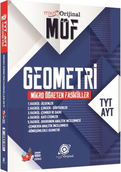 Orijinal Mikro TYT AYT Geometri MÖF Mikro Öğreten Fasiküller Set