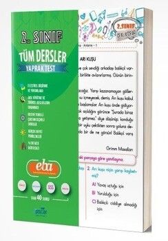 Oscar Yayınları 2. Sınıf Tüm Dersler EBA Yaprak Test
