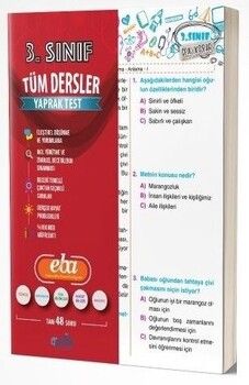 Oscar Yayınları 3. Sınıf Tüm Dersler EBA Yaprak Test