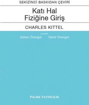  Palme Katı Hal Fiziğine Giriş