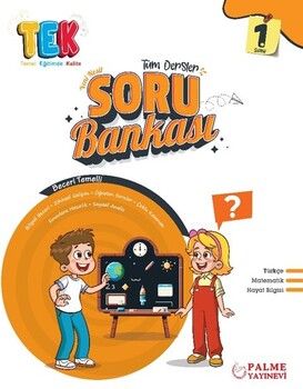 Palme Yayınları 1. Sınıf Tüm Dersler Soru Bankası