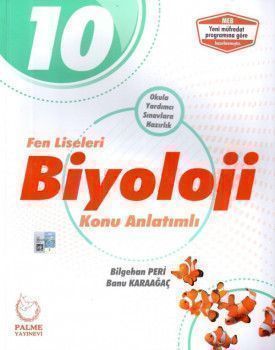 Palme Yayınları 10. Sınıf Fen Liseleri Biyoloji Konu Anlatımlı