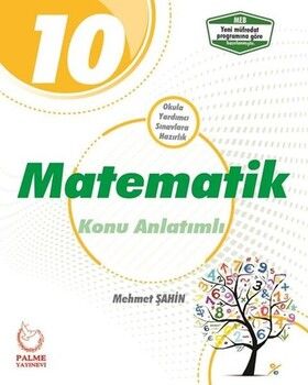 Palme Yayınları 10. Sınıf Matematik Konu Anlatımlı