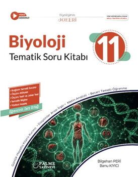 Palme Yayınları 11. Sınıf Biyoloji Joker Tematik Soru Kitabı
