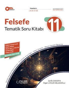 Palme Yayınları 11. Sınıf Felsefe Joker Tematik Soru Kitabı