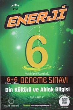 Palme Yayınları 6. Sınıf Din Kültürü ve Ahlak Bilgisi 6 + 6 Deneme Sınavı