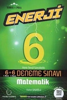 Palme Yayınları 6. Sınıf Matematik 6 + 6 Deneme Sınavı