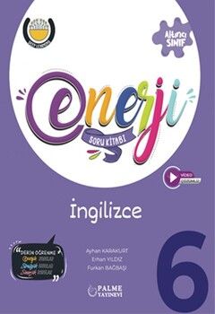 Palme Yayınları 6. Sınıf İngilizce Enerji Soru Kitabı