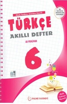 Palme Yayınları 6. Sınıf Türkçe Akıllı Defter