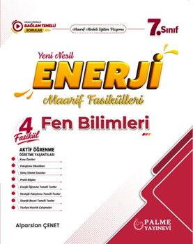 Palme Yayınları 7. Sınıf Fen Bilimleri Enerji Yeni Nesil Maarif Fasikülleri