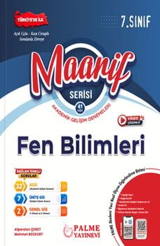 Palme Yayınları 7. Sınıf Fen Bilimleri Maarif Serisi Akademik Gelişim Denemeleri 41 Föy