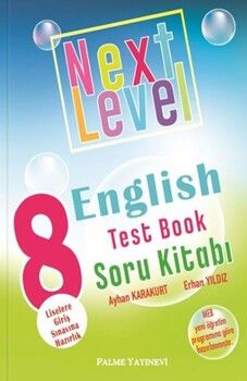 Palme Yayınları 8. Sınıf Next Level English Test Book Soru Kitabı