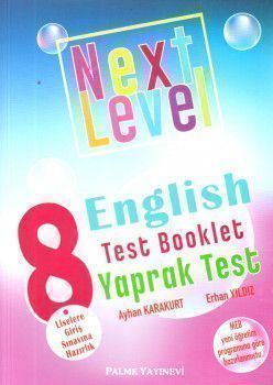 Palme Yayınları 8. Sınıf Next Level English Test Booklet Yaprak Test