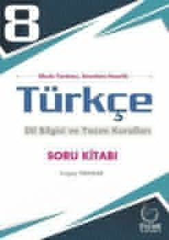 Palme Yayınları 8. Sınıf Türkçe Dil Bilgisi ve Yazım Kuralları Soru Kitabı