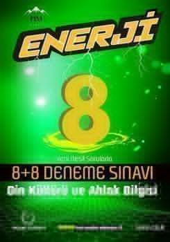Palme Yayınları 8. Sınıf Din Kültürü ve Ahlak Bilgisi Enerji 8+8 Deneme Sınavı