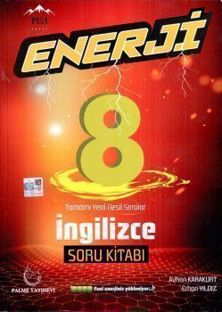 Palme Yayınları 8. Sınıf İngilizce Enerji Soru Kitabı