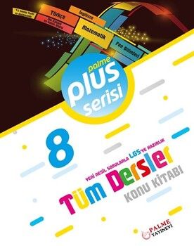 Palme Yayınları 8. Sınıf Plus Tüm Dersler Konu Kitabı