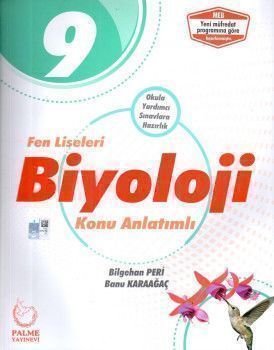 Palme Yayınları 9. Sınıf Fen Liseleri Biyoloji Konu Anlatımlı