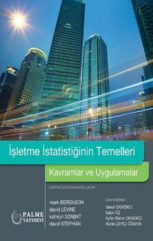 Palme Yayınları İşletme İstatistiğinin Temelleri Kavramlar Ve Uygulamalar