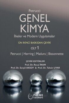 Palme Yayınları Genel Kimya İlkeler ve Modern Uygulamalar 1. Cilt