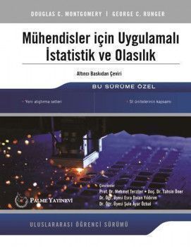 Palme Yayınları Mühendisler İçin Uygulamalı İstatistik ve Olasılık