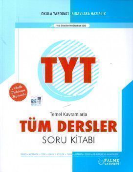  Palme Yayınları TYT Tüm Dersler Temel Kavramlarla Soru Kitabı
