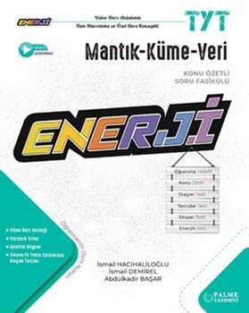 Palme Yayınları TYT Mantık Küme ve Veri Enerji Konu Özetli Soru Fasikülü