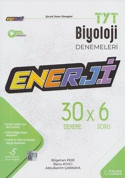 Palme Yayınları TYT Biyoloji Enerji 30 Deneme Sınavı