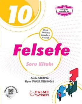 Palme Yayınları 10. Sınıf Felsefe Soru Kitabı