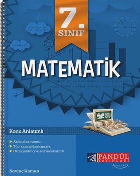 Pandül Yayınları 7. Sınıf Matematik Defteri