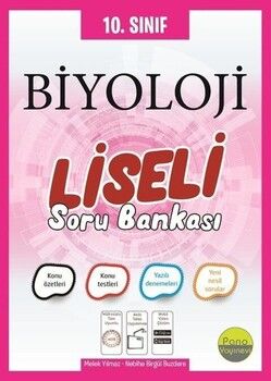 Pano Yayınları 10. Sınıf Biyoloji Liseli Soru Bankası