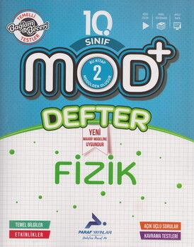 Paraf Yayınları 10. Sınıf Fizik Maarif Model MOD Defter