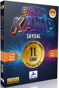 Paraf Yayınları 11. Sınıf Sayısal Erken Kamp Kitabı