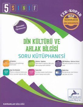 Paraf  Yayınları 5. Sınıf Din Kültürü ve Ahlak Bilgisi Soru Kütüphanesi Çek Kopar