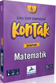 Paraf Yayınları 6. Sınıf Kontak Matematik Denemeleri