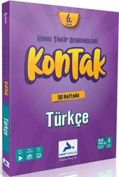 Paraf Yayınları 6. Sınıf Kontak Türkçe Denemeleri