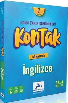  Paraf Yayınları 7. Sınıf Kontak İngilizce Denemeleri