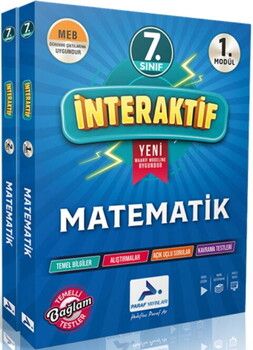 Paraf Yayınları 7. Sınıf İnteraktif Matematik Etkinlik Çalışma Kitabı