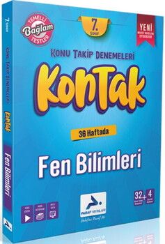 Paraf Yayınları 7. Sınıf Fen Bilimleri Kontak Konu Takip Denemeleri