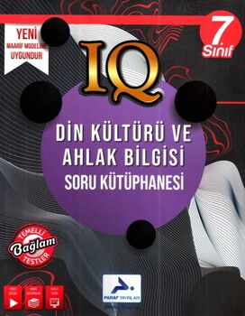 Paraf Yayınları 7. Sınıf Din Kültürü ve Ahlak Bilgisi IQ Soru Kütüphanesi