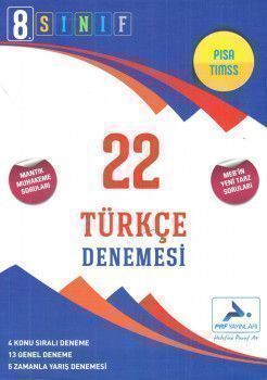 Paraf Yayınları 8. Sınıf Türkçe 22 Denemesi