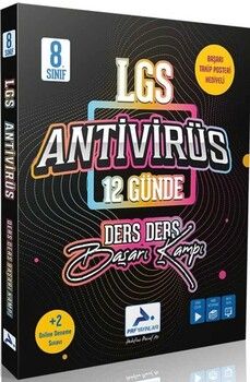 Paraf Yayınları 8. Sınıf LGS Antivirüs Ders Ders Başarı Kampı