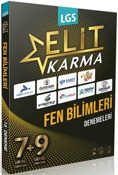 Paraf Yayınları 8. Sınıf LGS Fen Bilimleri Elit Karma 16 Deneme